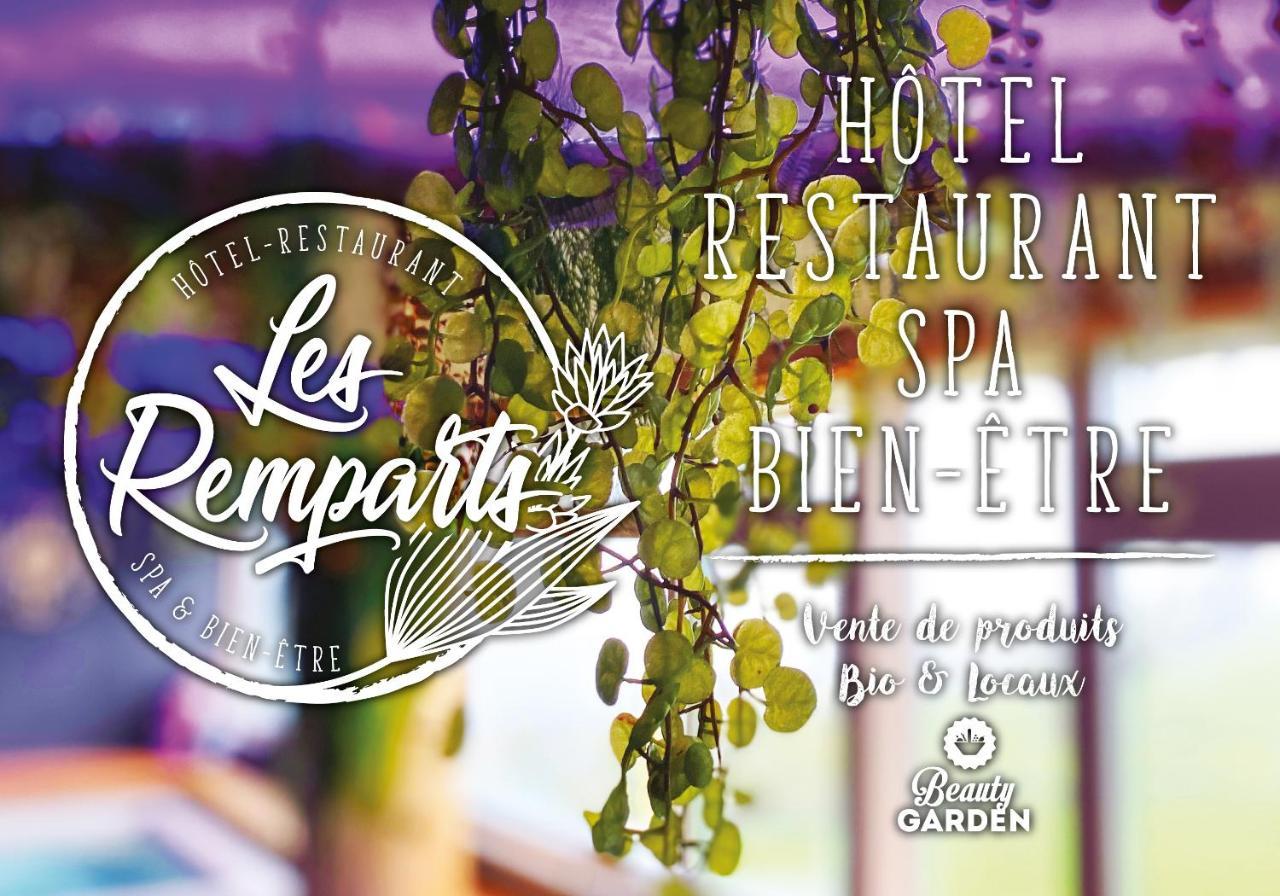 Logis Hotel Restaurant & Spa Les Remparts Salers Exterior foto